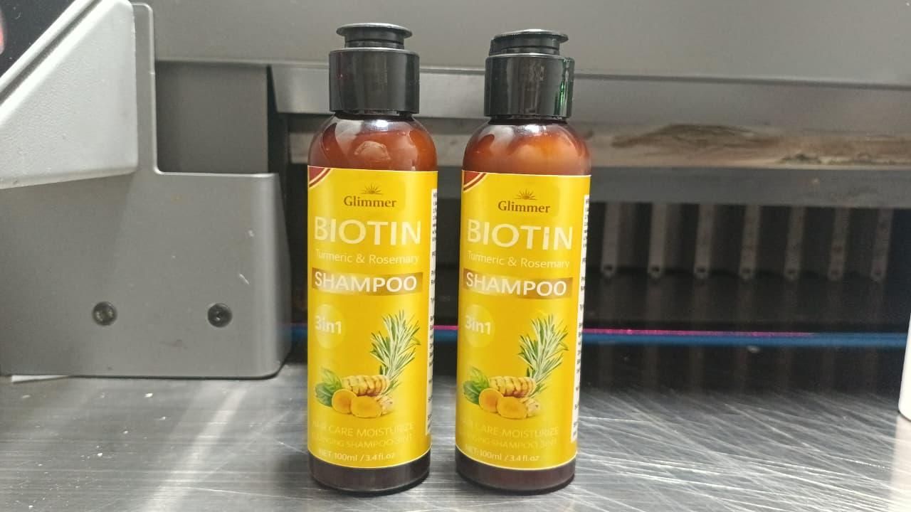 Biotin Turmeric & Rosemary Shampoo 100 ml each Pack of 2